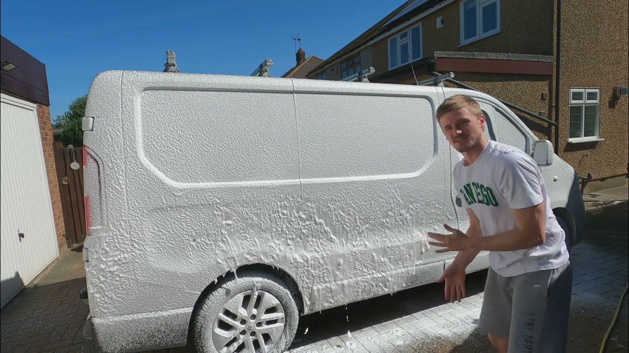 Halfords Snow Foam Lance vs Auto Glym Polar Blaster Review YouTube