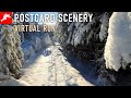 Virtual Run In Winter Woods | Postcard Scenery From Norway | 4k