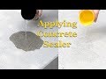 Applying Concrete Sealer | Part 3 – Sealing Concrete