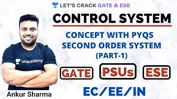 L8: Concept with PYQs (Part-1) | Second Order System I GATE/ESE -2021 I Control System by Ankur Sir