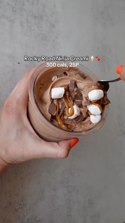 Rocky Road Ninja Creami | 300 Calories per pint π«