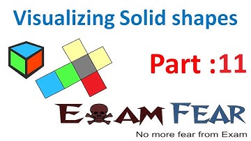 Maths Visualizing Solid Shapes part 11 (Oblique Sketches) CBSE Class 7  Mathematics VII