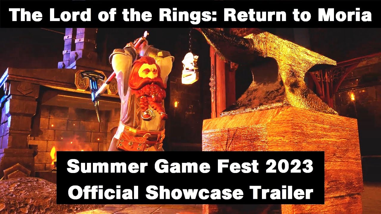 The Lord of the Rings Return to Moria Revealed at Epic Games Summer Showcase