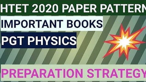 Htet preparation pgt preparation,  strategy|important books for htet |How to crack htet.|