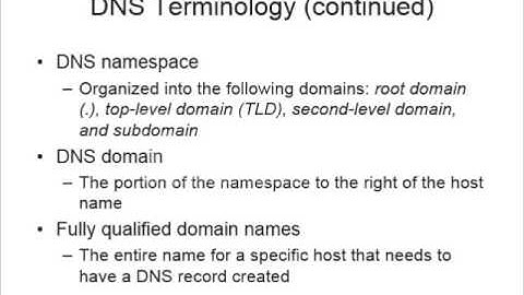 Introduction to DNS in Windows Server 2008 - Part 1