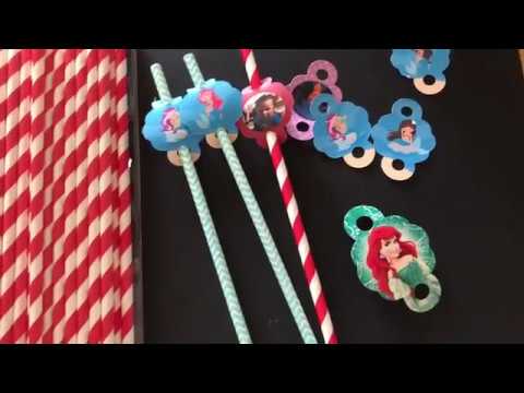 21 Make a Straw Topper Using A Candy Mold 