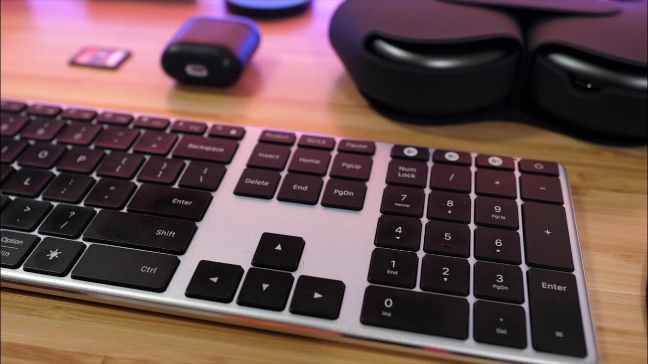 Jelly Comb Bluetooth Wireless Backlit Keyboard (K62B3) Review YouTube