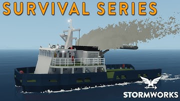 Autopilot Navigation & Firefighting - Survival Series Part 14 - Stormworks Version 1.0