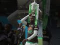 Kelechi Iheanacho enjoys carrying the Scottish Cup after Celtic win the double
