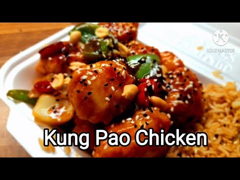 Kung Pao Chicken with fried rice - YouTube