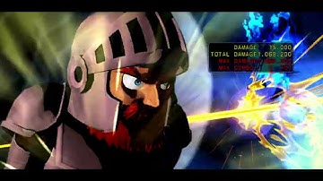 UMVC3: Arthur - Triple Fire Bottle/Scythe Toss Loop (King