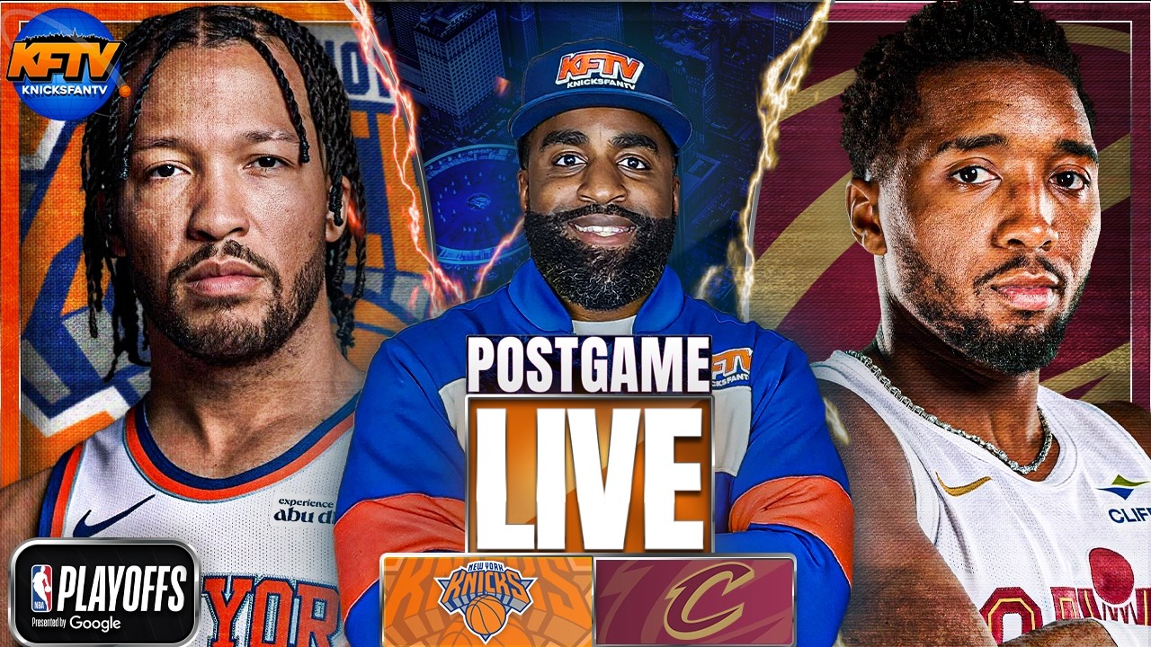 The Knicks Sweep The Cavs To Head To The NBA Finals | Live Calls & Reactions | Post Game Live EP 736