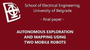 Autonomous Exploration and Mapping Using Two Mobile Robots