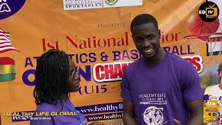 COACH DAVID | HEALTHY LIFE GLOBAL | 1ST NATIONAL JUNIOR ATHLETICS & BASKETBALL OPEN CHAMPIONSHIPS