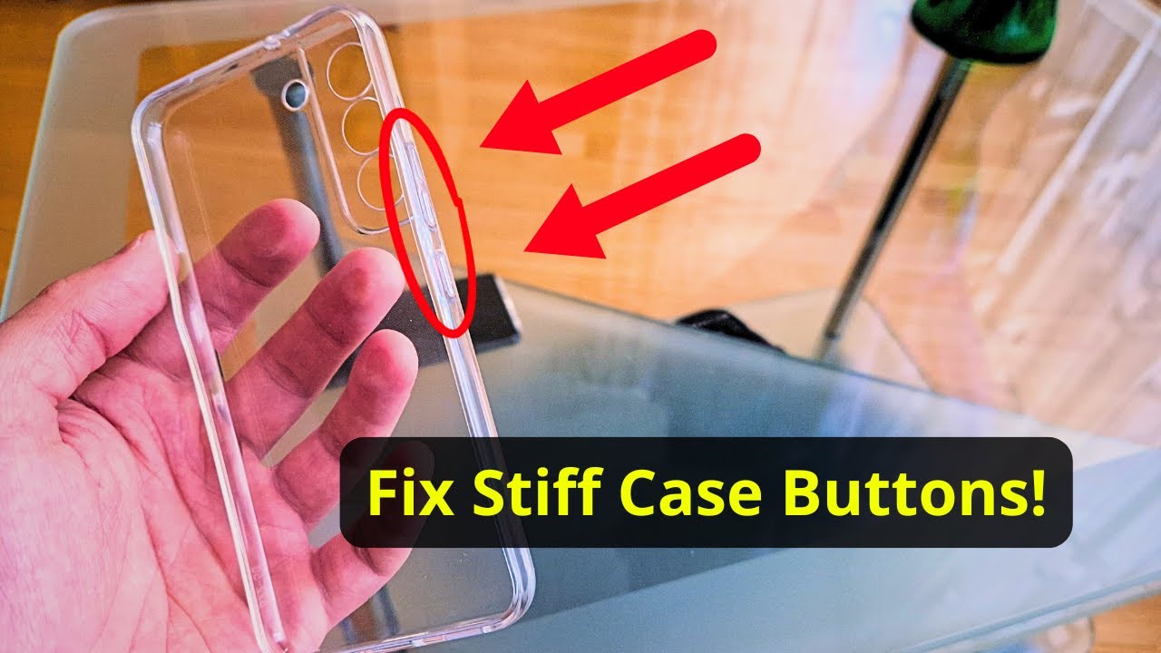 Phone Case Buttons Too Hard to Press? Quick & Easy Fix! - YouTube