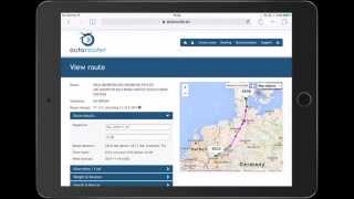 AeroPlus Flightplan App Autorouter AG integration screenshot 2