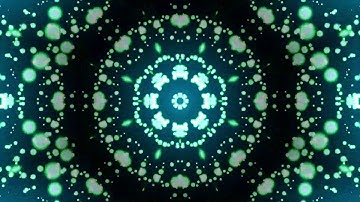 145  4K Green Particle Flight Blue Halo 2160p Motion Backgroud 3