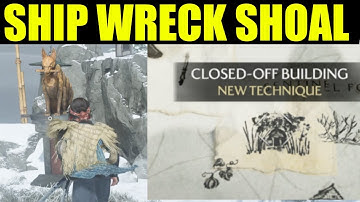 Ghost of yotei - how to get inside closed off building (shipwreck shoal) | puzzle guide