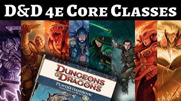 Exploring the 4e Core Classes: What Makes Each Unique and Playable?