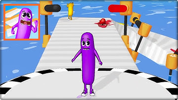 Wacky Run Gameplay | All Levels #1