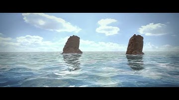 3D Rendering Sea Scene - After Effects Compositing - Element 3D by Mohamed Reda