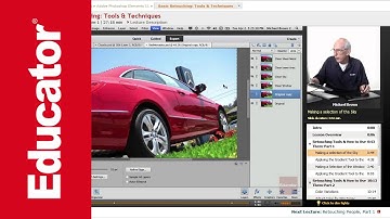 "Basic Retouching: Tools & Techniques" | Adobe Photoshop Elements 11 with Educator.com