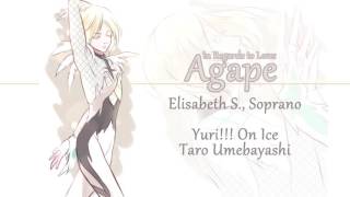 Agape (Soprano Cover) Yuri!!! On Ice chords