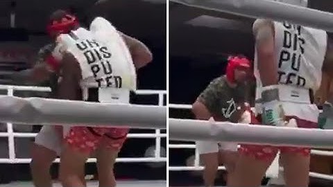 OLEKSANDR USYK HURTS DAVE ALLEN IN SPARRING THIS IS WHY HE RETIRED!!!!!