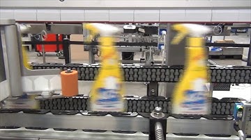 Labelling System Non Stop | promotional label application on household products