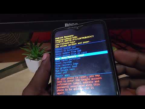 Galaxy A20s Factory Data Reset @rickytlc1985