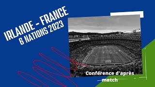 Rugby Irlande France 6 nations 2023 deuxième mi-temps