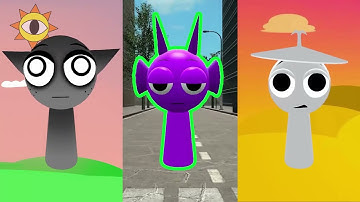 CAN YOU CATCH THE SPRUNKI FAMILY ⁉️👀👁️  #sprunki #gmod #incredibox