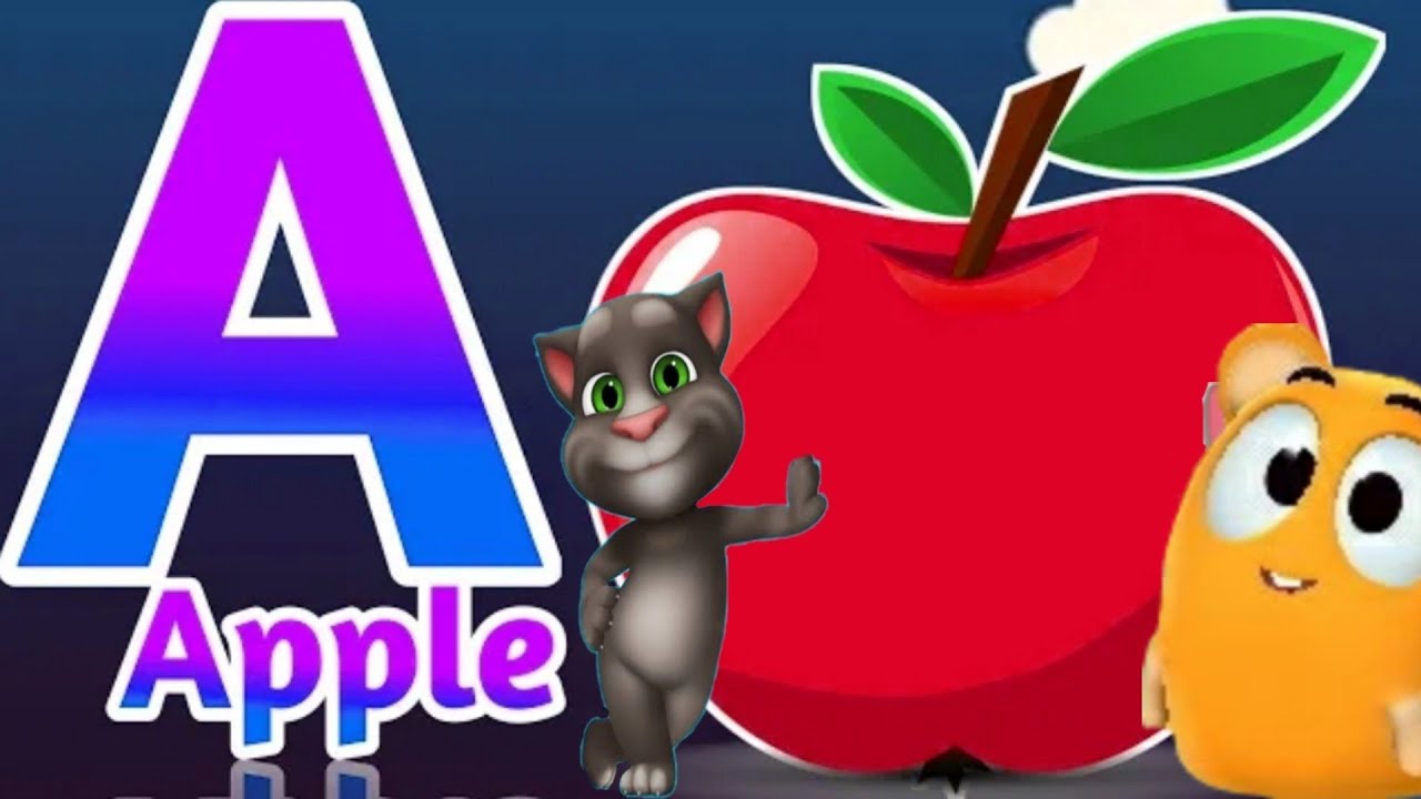 Phonics Song With TWO Words - A For Apple B For Ball - ABC Alaphabet ...