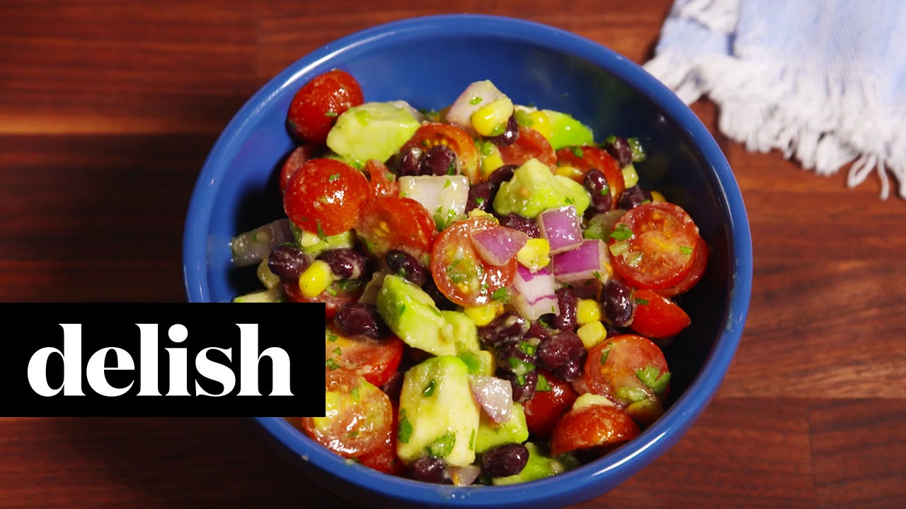 Guacamole Salad Delish YouTube