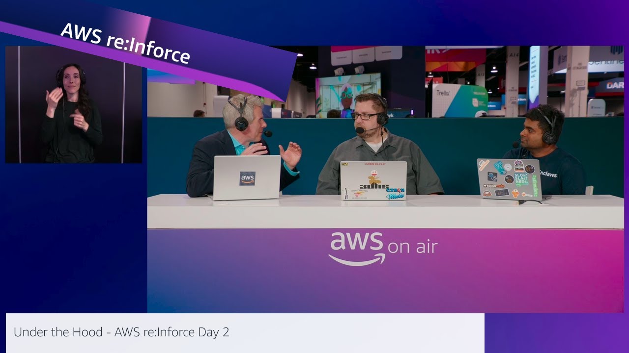 AWS reInforce AWS On Air Under the Hood reInforce Day 2 YouTube