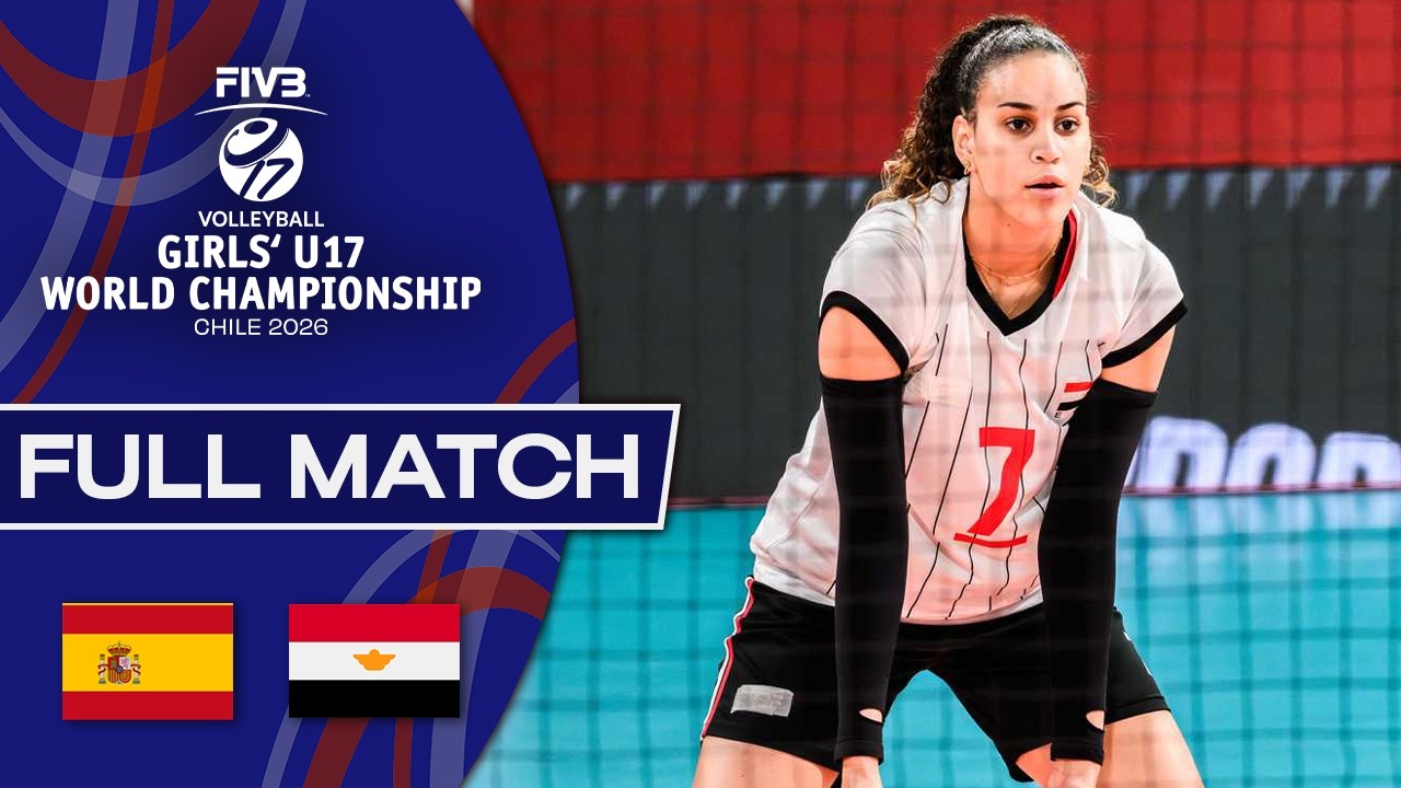 Spain vs. Egypt - Playoff 17-24 | Girls' U17 World Championship - 2026