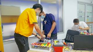 บรรยากาศหลักสูตร Basic PLC On-Site วันที่ 4-5 มีนาคม
