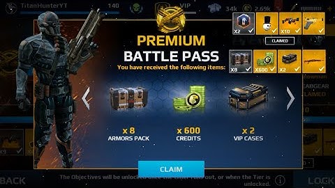 Purchasing Battle pass on Modern Combat 5. All Rewards!
