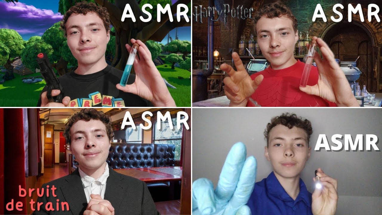 ASMR: Roleplay Compilation de Roleplay Aléatoire (2h) - YouTube