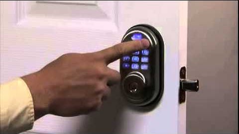 Yale Real Living Push Button Deadbolt Programming