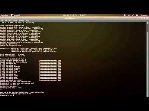 Arch Linux Tutorial: How-to Compile Packages from Source using the ABS