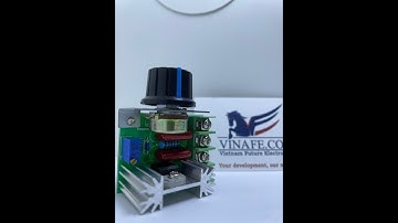 Điện tử tương lai || Mạch Điều Khiển Triac Dimmer 220VAC - 2000W