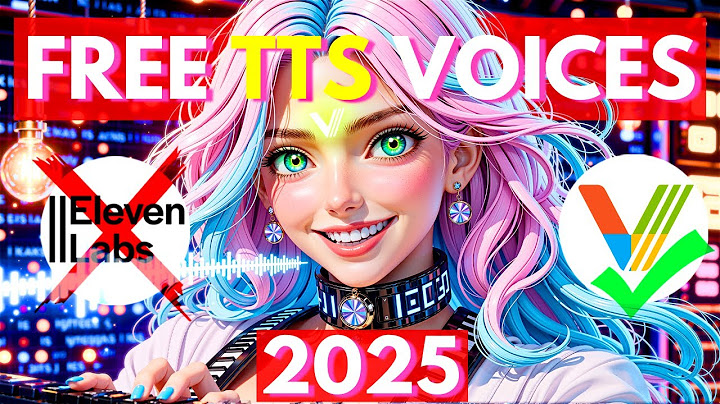 RIP ELEVENLABS! Create PERFECT TTS AI Voices LOCALLY For FREE! thumbnail