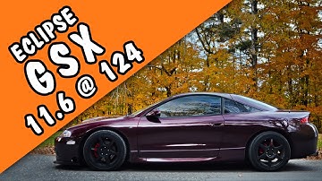 1997 Eclipse GSX - Last Pass for 2015 - 11.68 @ 124