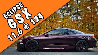 1997 Eclipse GSX - Last Pass for 2015 - 11.68 @ 124