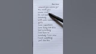 Something Just Like This 💙 ~ The Chainsmokers & Coldplay #lyrics #shorts