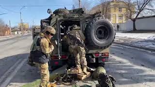 В Харькове украинские военные разбили группу российских "Тигров"