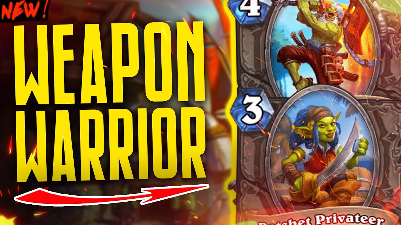 Turns out if you hit them enough you win! - Weapon Rush Warrior - Hearthstone