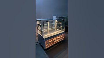 Display counter design by AK Service & Food Equipment
