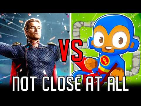 Homelander Vs. Super Monkey: Who Wins? (The Boys Vs. Bloons TD Powerscaling)